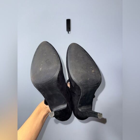 X-Appeal Women’s Black Carson Mary Jane Heels Size 10 EUC - Picture 5 of 9